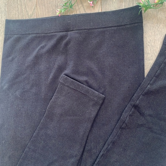 Cozy Black Winter Leggings - Size L - Picture 8 of 11